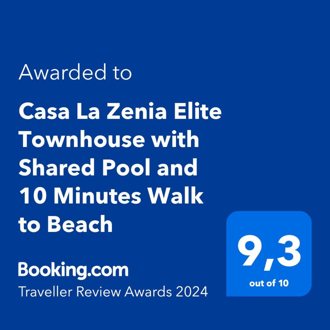 Casa La Zenia Elite Townhouse With Shared Pool And 10 Minutes Walk To Beach Villa Orihuela Exteriör bild
